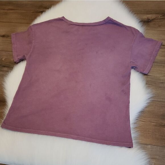 NWOT Midnight Rider Howdy Stranger Oversized Western Graphic Tee XS - Picture 7 of 8